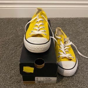 Converse Chuck Taylor All Star yellow sneakers